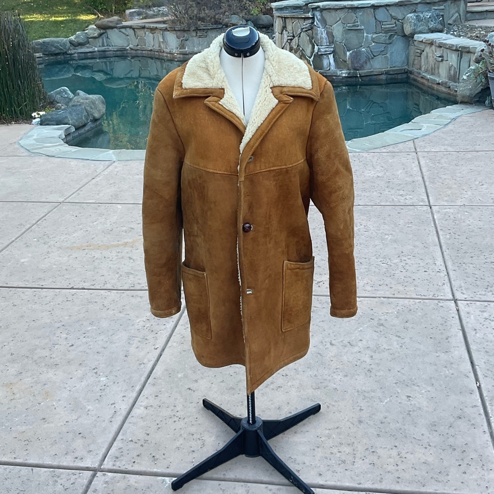 Vintage leather jacket size 40